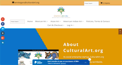 Desktop Screenshot of culturalart.org