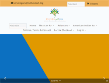 Tablet Screenshot of culturalart.org